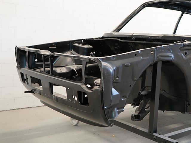 Golf-Karosserie in Arbeit