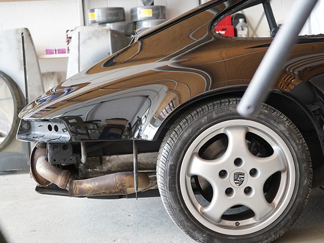 Porsche in der Werkstatt